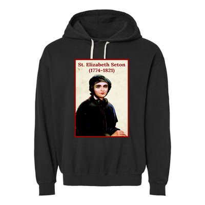 St. Elizabeth Seton Garment-Dyed Fleece Hoodie