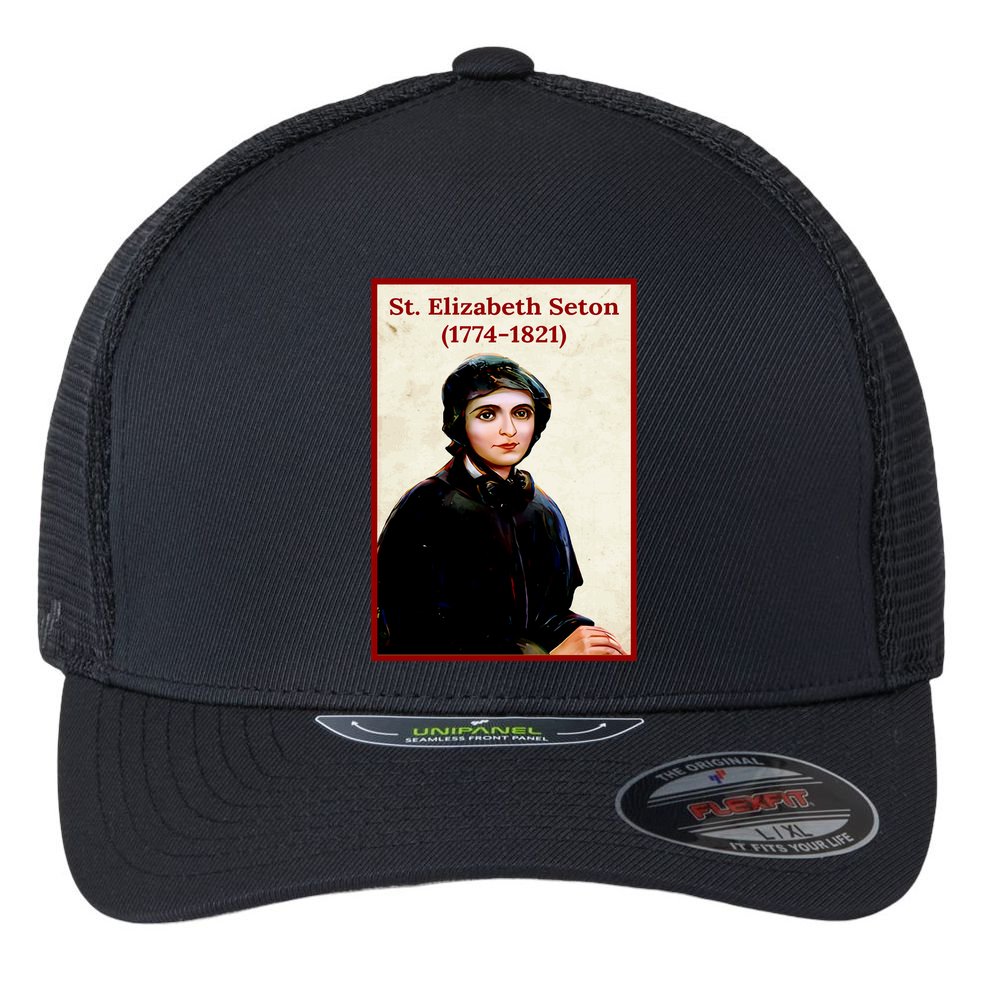 St. Elizabeth Seton Flexfit Unipanel Trucker Cap