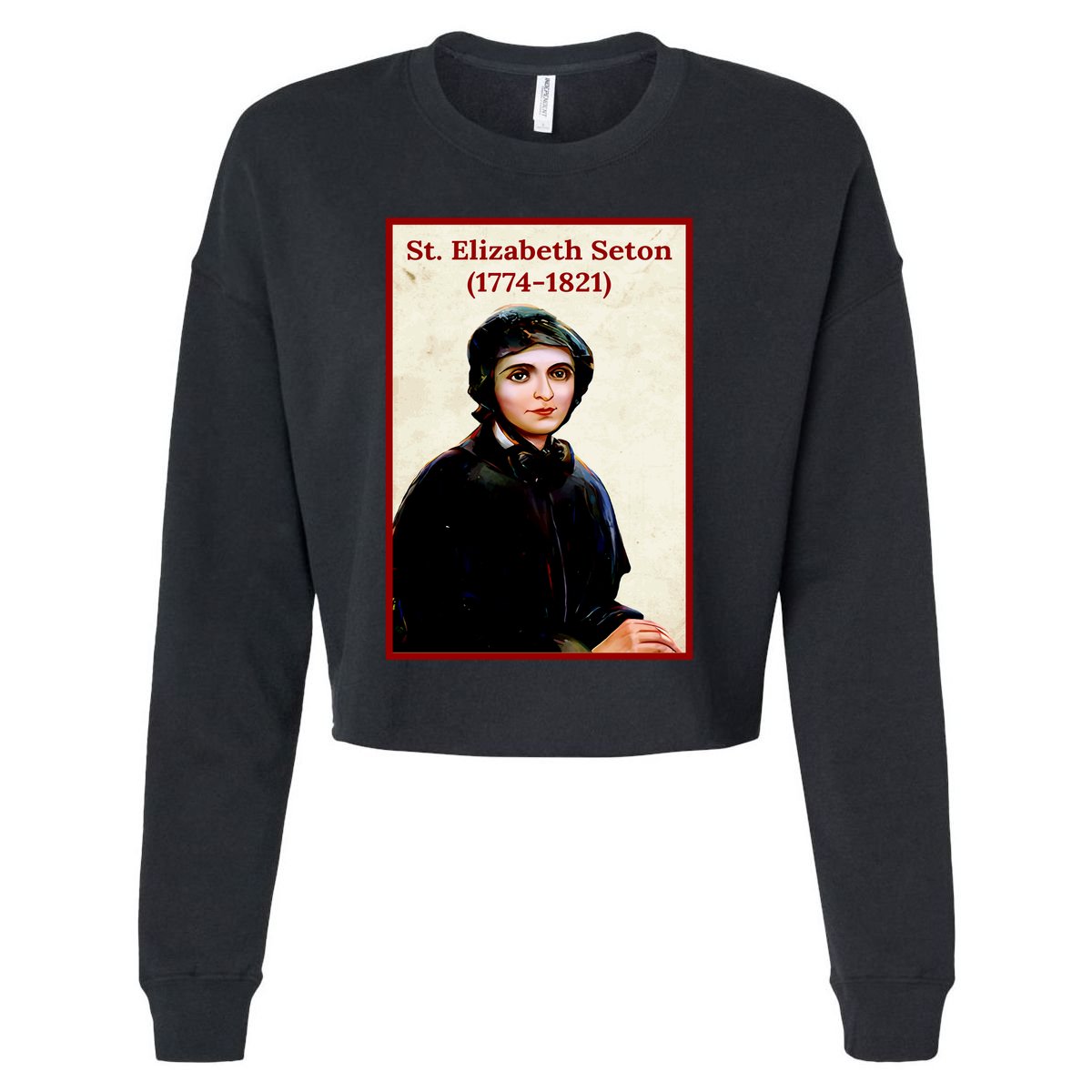 St. Elizabeth Seton Cropped Pullover Crew