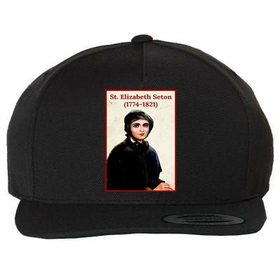 St. Elizabeth Seton Wool Snapback Cap