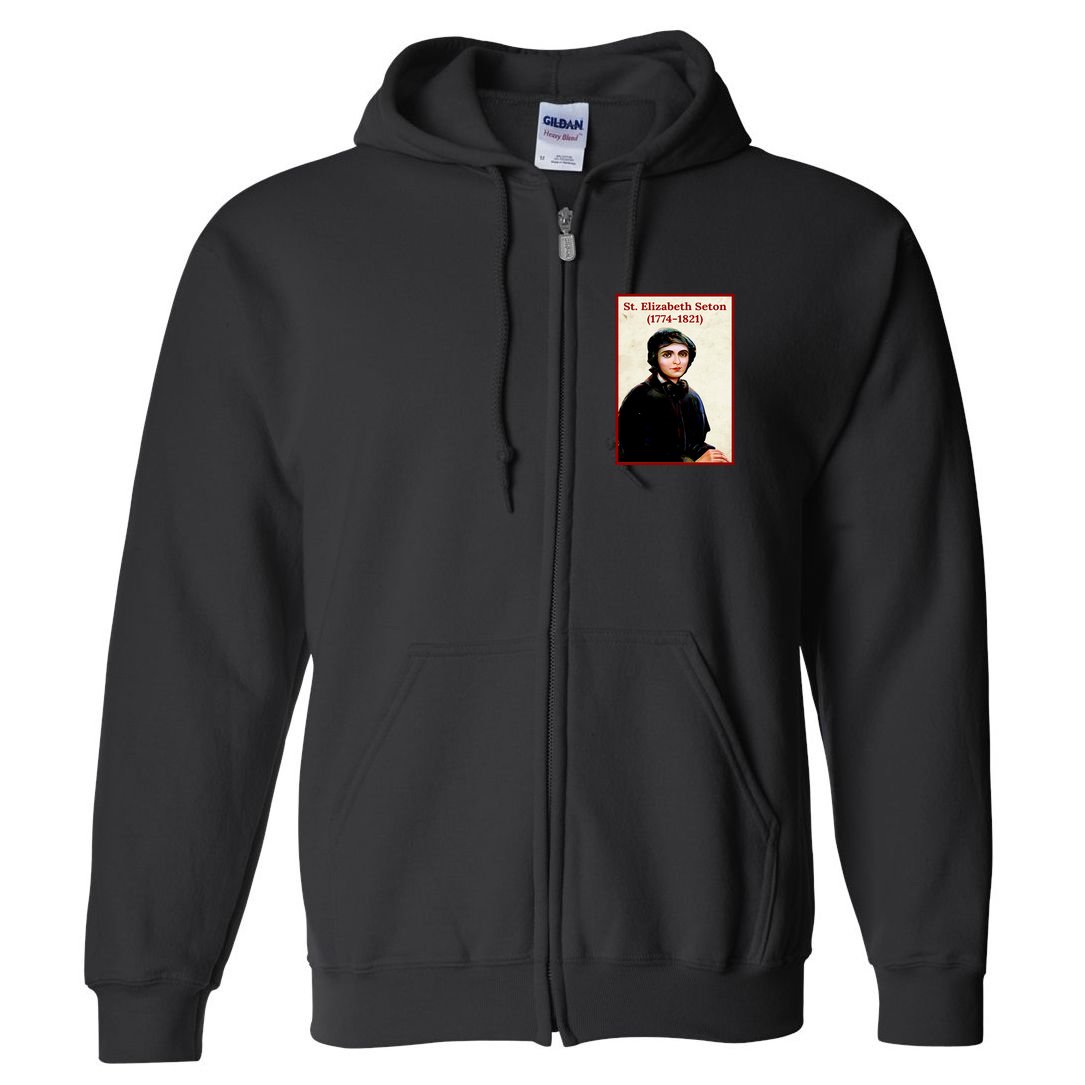 St. Elizabeth Seton Full Zip Hoodie