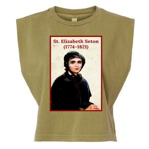 St. Elizabeth Seton Garment-Dyed Women's Muscle Tee