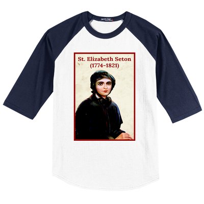 St. Elizabeth Seton Baseball Sleeve Shirt