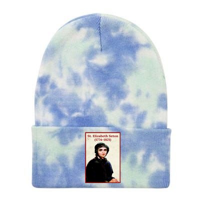 St. Elizabeth Seton Tie Dye 12in Knit Beanie