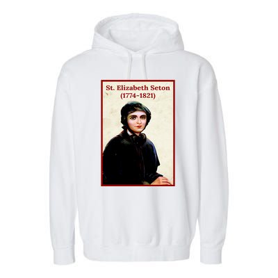 St. Elizabeth Seton Garment-Dyed Fleece Hoodie