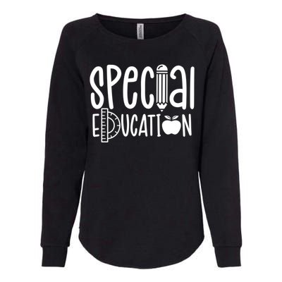 Special Education Sped Awareness Teacher Cute Cute Gift Womens California Wash Sweatshirt