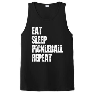 Sports Eat Sleep Pickleball Repeat Lover Gift PosiCharge Competitor Tank