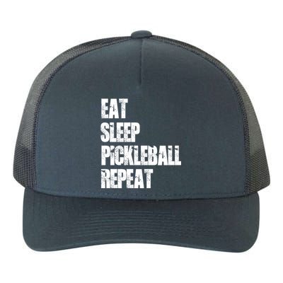 Sports Eat Sleep Pickleball Repeat Lover Gift Yupoong Adult 5-Panel Trucker Hat