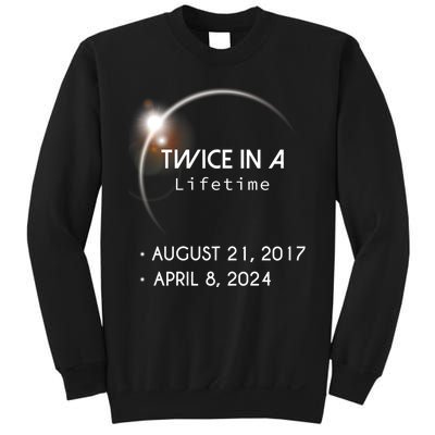 Solar Eclipse Twice In Lifetime 2024 Sweatshirt