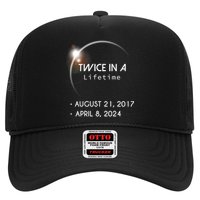 Solar Eclipse Twice In Lifetime 2024 Trucker Hat