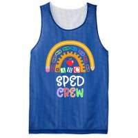 Special Education Teacher Para Special Ed Crew Sped Crew Gift Mesh Reversible Basketball Jersey Tank