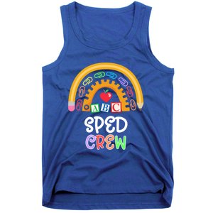 Special Education Teacher Para Special Ed Crew Sped Crew Gift Tank Top