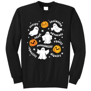 Special Education Teacher Funny Halloween Ghost Pumpkin Sped Sweatshirt