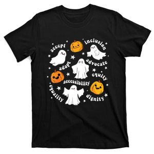 Special Education Teacher Funny Halloween Ghost Pumpkin Sped T-Shirt