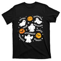 Special Education Teacher Funny Halloween Ghost Pumpkin Sped T-Shirt