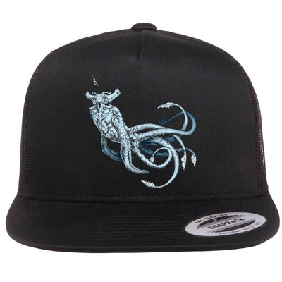 Sea Emperor Transparent Flat Bill Trucker Hat