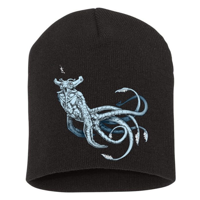 Sea Emperor Transparent Short Acrylic Beanie