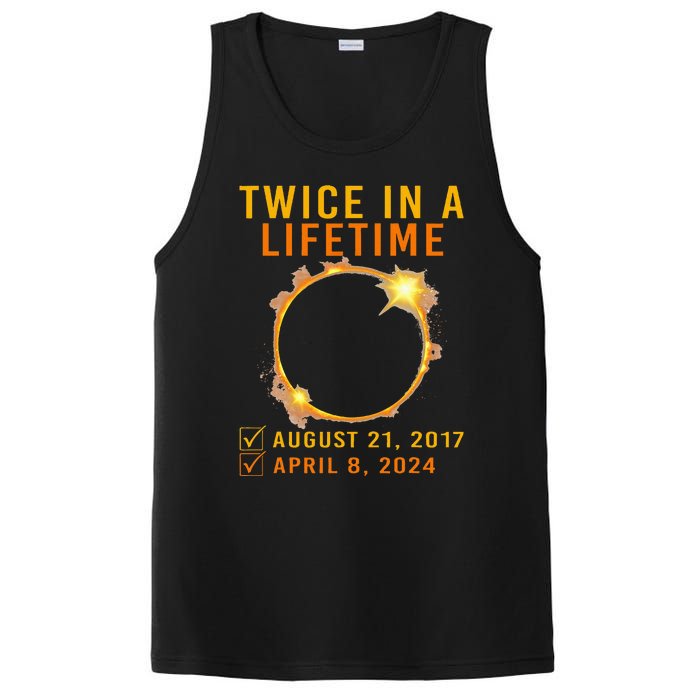 Solar Eclipse Twice In Lifetime 2024 Solar Eclipse PosiCharge Competitor Tank