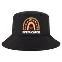 Special Ed Teacher Speducator Leopard Boho Rainbows Hearts Gift Cool Comfort Performance Bucket Hat