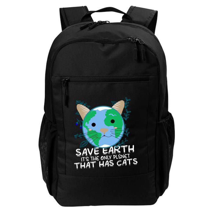 Save Earth The Only Planet With Cats Backpack