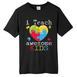 Special Education Teacher SPED Support Autism Tee Tall Fusion ChromaSoft Performance T-Shirt