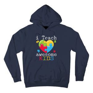 Special Education Teacher SPED Support Autism Tee Tall Hoodie