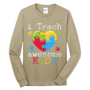 Special Education Teacher SPED Support Autism Tee Tall Long Sleeve T-Shirt