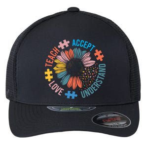 Special Education Teacher Inspirational Sped Teachers Autism Flexfit Unipanel Trucker Cap