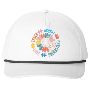 Special Education Teacher Inspirational Sped Teachers Autism Snapback Five-Panel Rope Hat