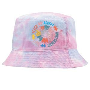 Special Education Teacher Inspirational Sped Teachers Autism Tie-Dyed Bucket Hat