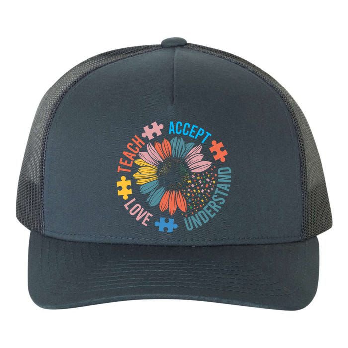 Special Education Teacher Inspirational Sped Teachers Autism Yupoong Adult 5-Panel Trucker Hat