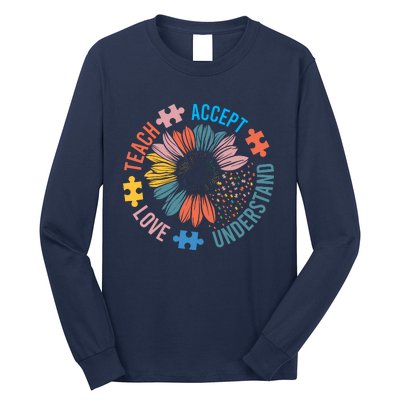 Special Education Teacher Inspirational Sped Teachers Autism Long Sleeve Shirt