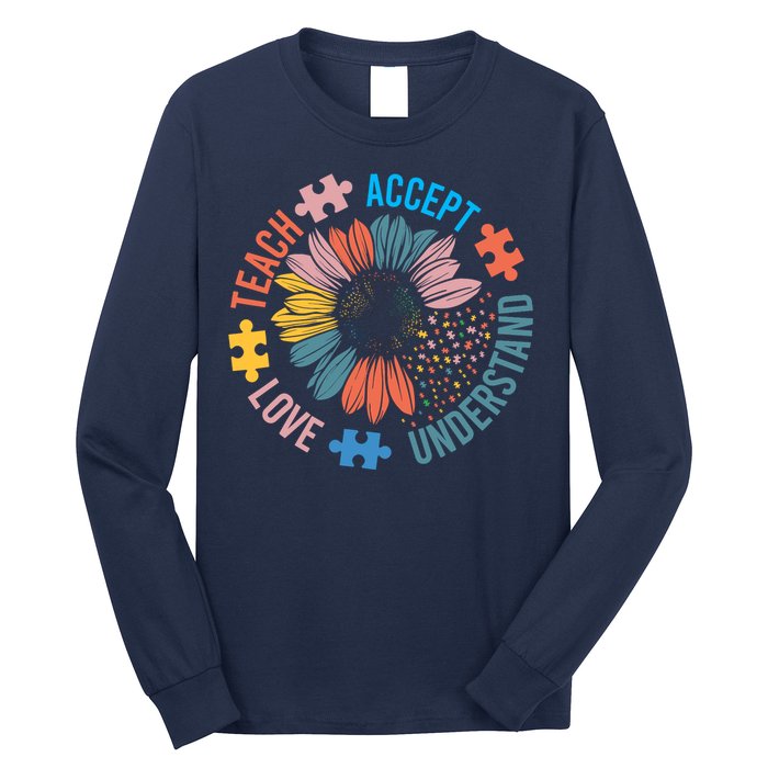 Special Education Teacher Inspirational Sped Teachers Autism Long Sleeve Shirt