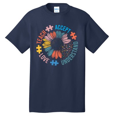 Special Education Teacher Inspirational Sped Teachers Autism Tall T-Shirt