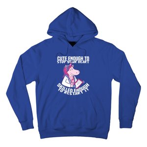 Skilled Enough To Restart Your Heart Nursing Hospital Nurse Gift Hoodie