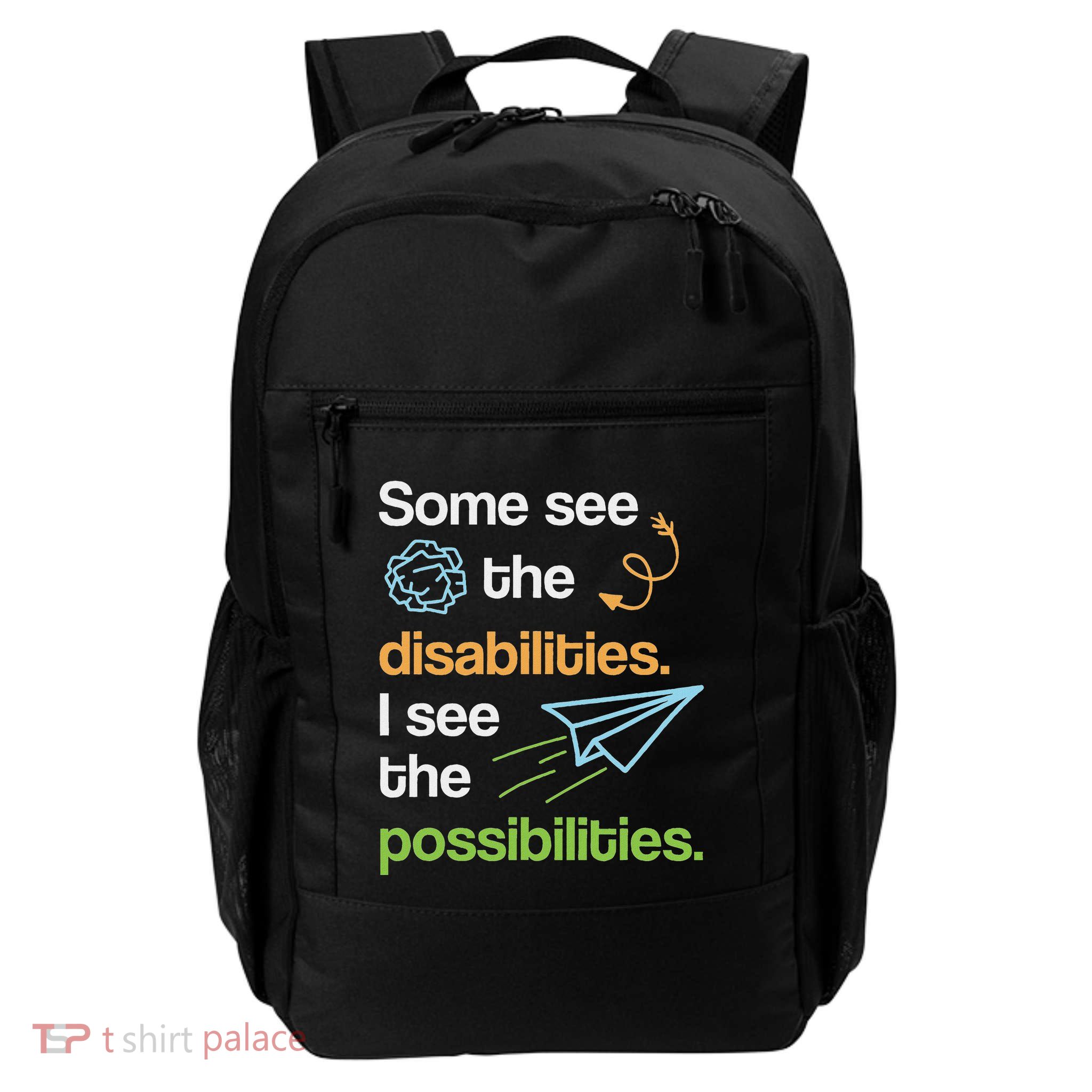 Special Ed Teacher Paraprofessional Daily Commute Backpack