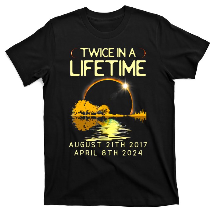 Solar Eclipse Twice In Lifetime April 08 2024 T-Shirt