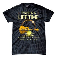 Solar Eclipse Twice In Lifetime April 08 2024 Tie-Dye T-Shirt