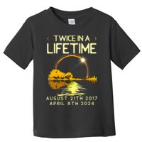 Solar Eclipse Twice In Lifetime April 08 2024 Toddler T-Shirt