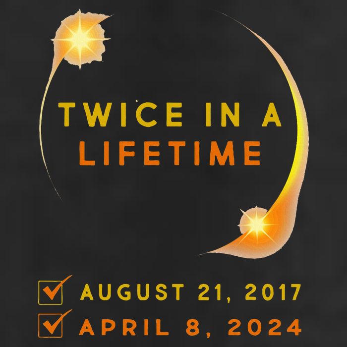 Solar Eclipse Twice In Lifetime 2024 Solar Eclipse Knit Cap Winter Beanie