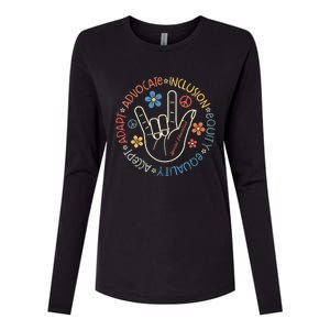 Special Education Teacher Inspirational Sped Womens Cotton Relaxed Long Sleeve T-Shirt