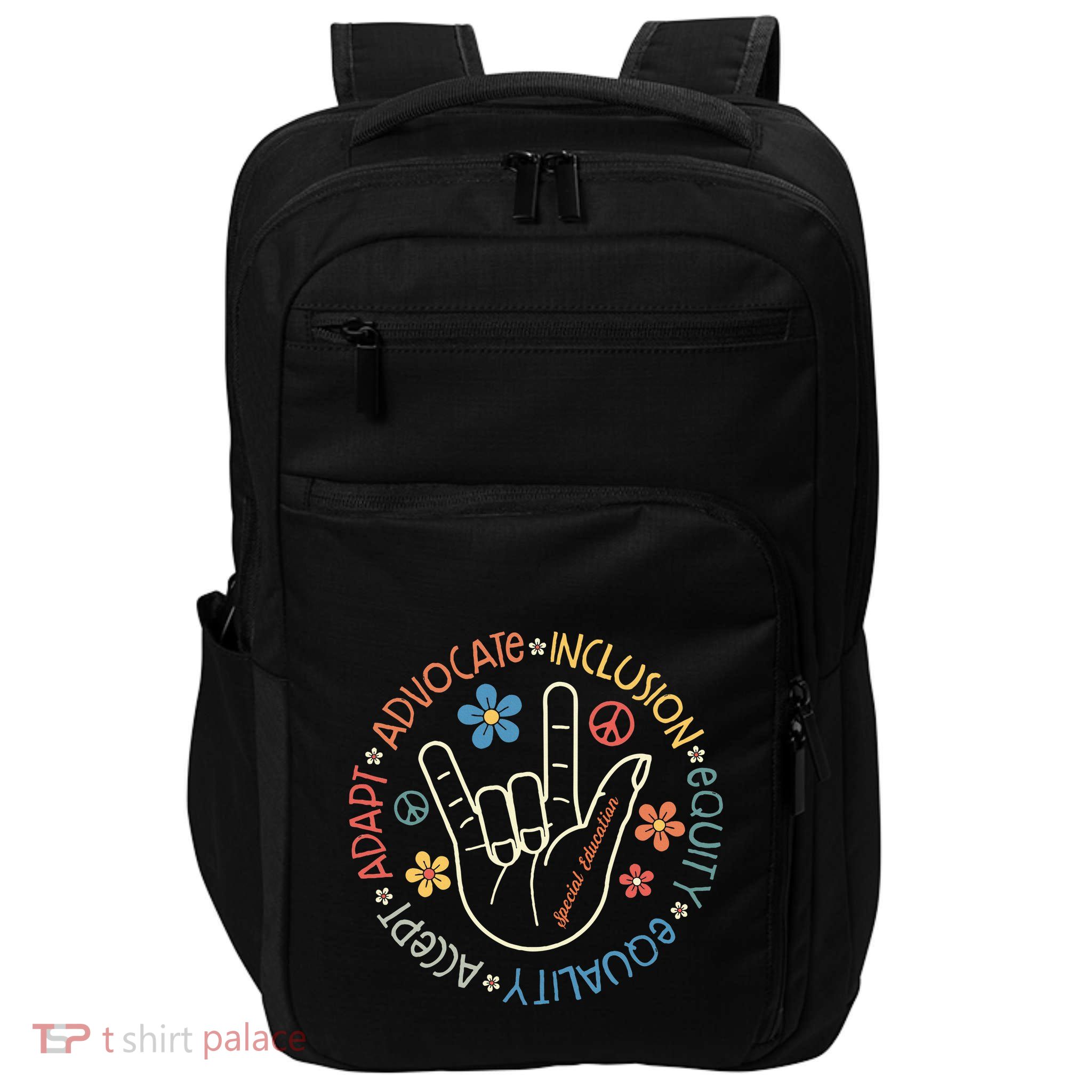 Special Education Teacher Inspirational Sped Impact Tech Backpack