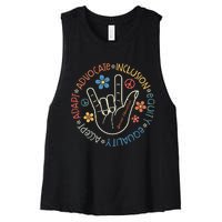 Special Education Teacher Inspirational Sped Women's Racerback Cropped Tank