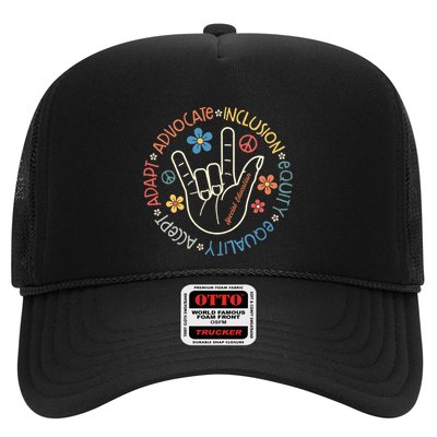 Special Education Teacher Inspirational Sped Trucker Hat