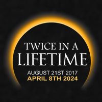 Solar Eclipse Twice In Lifetime 2024 Solar Eclipse Ladies PosiCharge Tri-Blend Wicking Tank