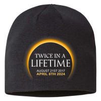 Solar Eclipse Twice In Lifetime 2024 Solar Eclipse Sustainable Beanie