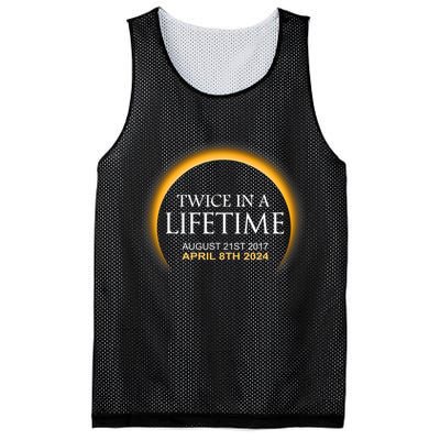 Solar Eclipse Twice In Lifetime 2024 Solar Eclipse Mesh Reversible Basketball Jersey Tank