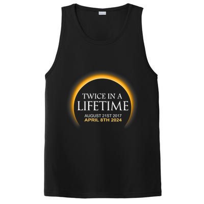 Solar Eclipse Twice In Lifetime 2024 Solar Eclipse PosiCharge Competitor Tank