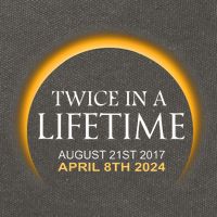 Solar Eclipse Twice In Lifetime 2024 Solar Eclipse Cotton Canvas Backpack