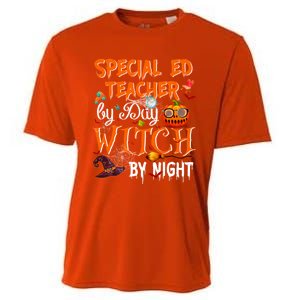 Special Ed Teacher By Day Witch By Night Great Gift Cooling Performance Crew T-Shirt